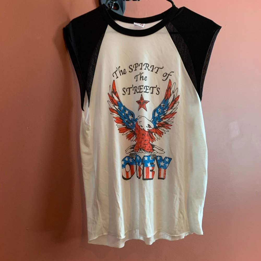 OBEY muscle tank